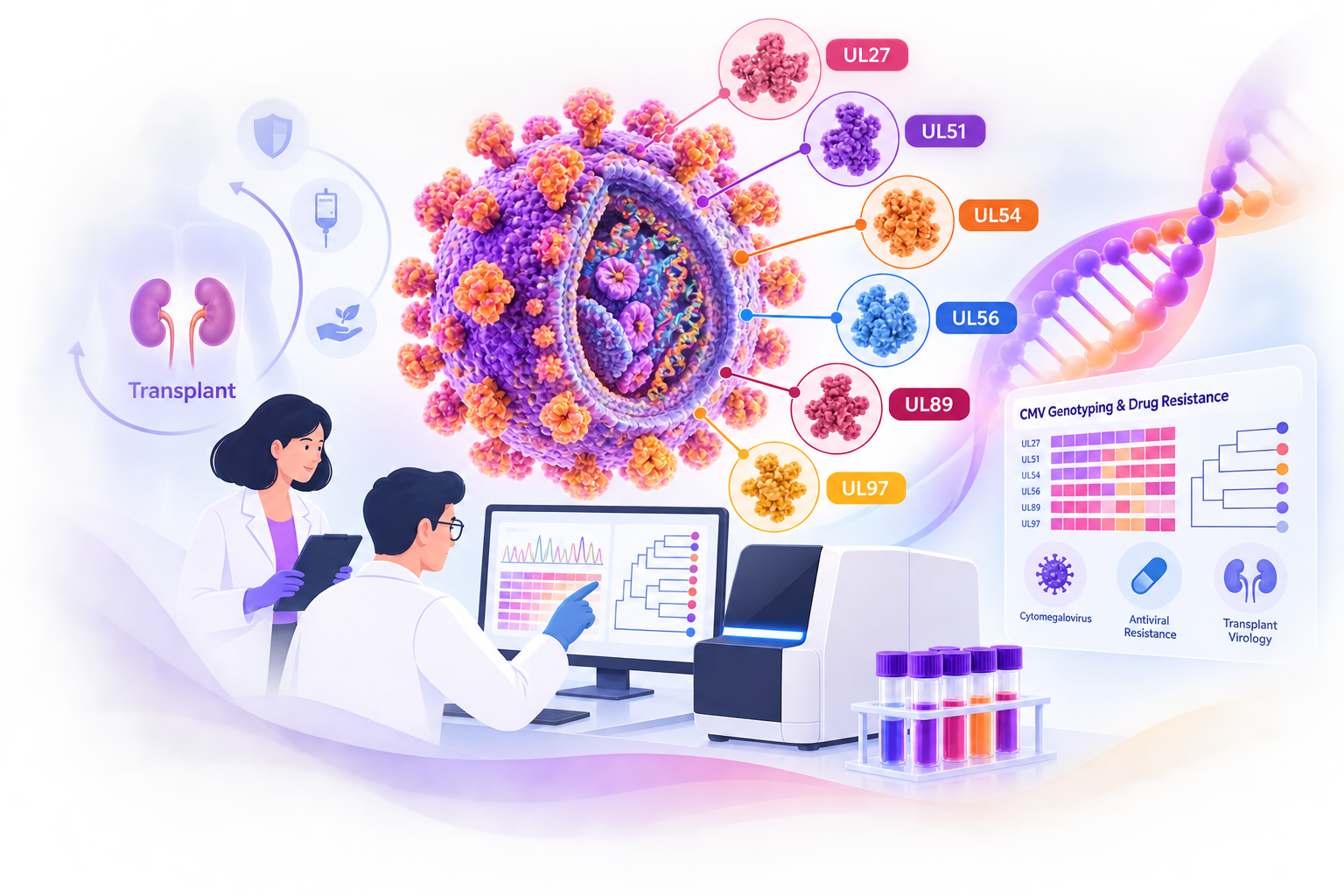 DeepChek Assay UL54 / UL56 / UL97 Drug Resistance