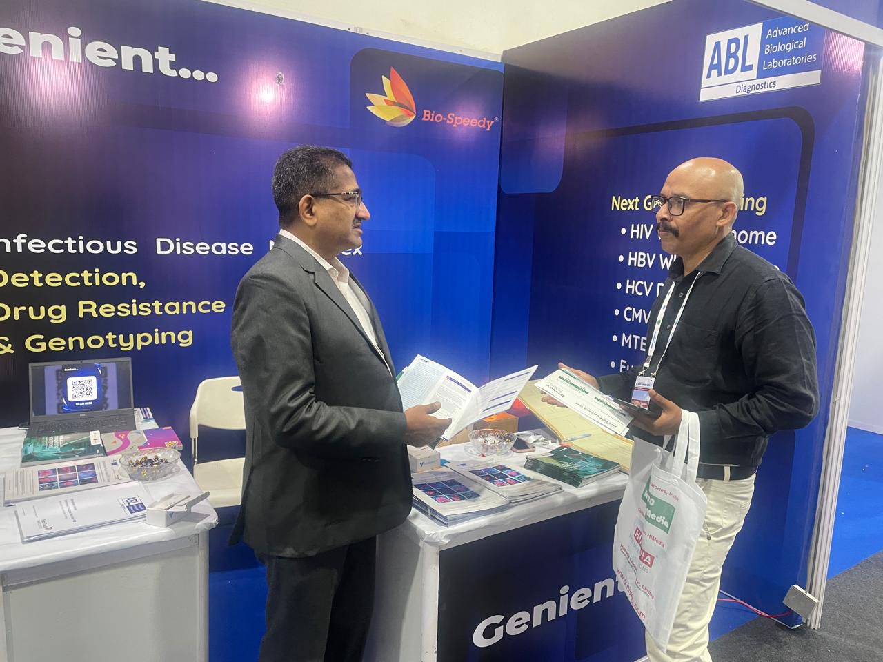 Genient Technologies MahaMicroCon 2025 Mumbai Booth